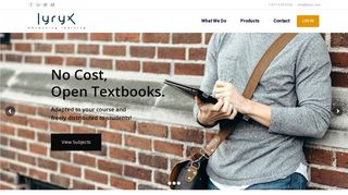 Lyryx Learning – Open Textbooks, OER, Online Homework System