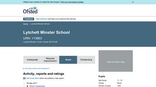 Ofsted | Lytchett Minster School