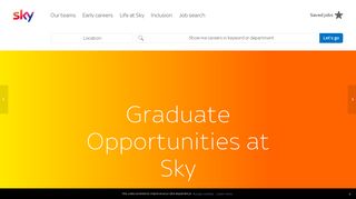 Graduate opportunities | Sky Careers