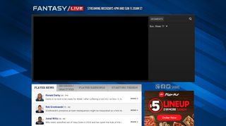 Fantasy Football LIVE Streaming | NFL.com