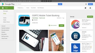 GSRTC Mobile Ticket Booking - Apps on Google Play