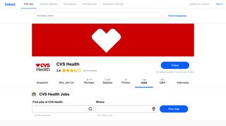 Jobs at CVS Health | Indeed.com