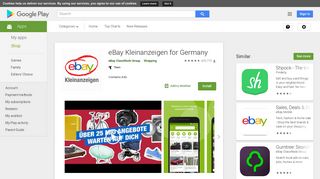 eBay Kleinanzeigen for Germany - Apps on Google Play