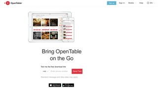Mobile Apps UK | OpenTable