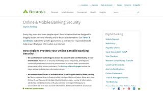 Online Banking Security | Identity Theft Protection | Regions