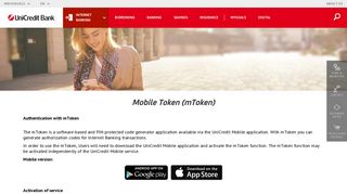 Mobile Token - UniCredit Bank