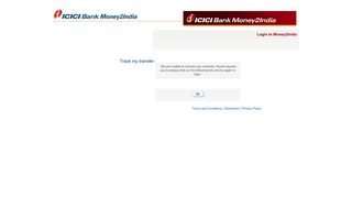 ICICI - Money2India (M2I) System - ICICI Bank