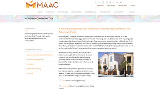 MAAC – Housing Communities