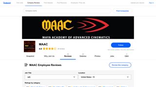 Working at MAAC: Employee Reviews | Indeed.com