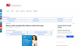 Maaco credit card Benefits | Maaco credit Card Login - Cardsolves.com