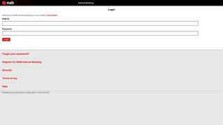 Login - NAB IB on your mobile
