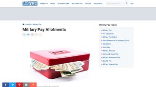 Military Pay Allotments | Military.com