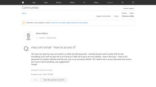 mac.com email - how to access it? - Apple Community