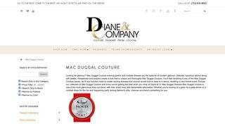 MAC DUGGAL COUTURE - Diane & Co