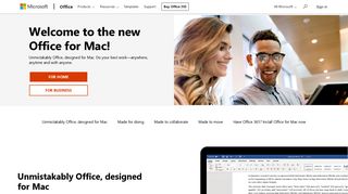 Office 365 for Mac, Office for Mac - Microsoft Office