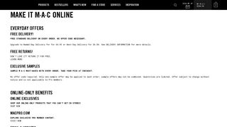 Offer Details - PRO | MAC Cosmetics - Official Site