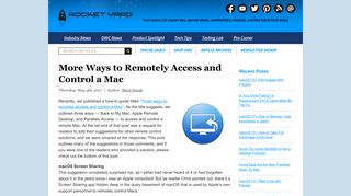 More Ways to Remotely Access and Control a Mac | Other World ...
