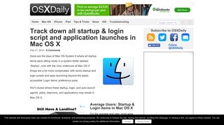 Track down all startup & login script and application launches in Mac ...