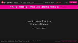 How to Join a Mac to a Windows Domain | Pluralsight