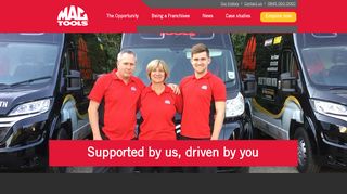 Mac Tools franchise | Supported by us, driven by you