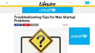 How to Troubleshoot Startup Problems With Your Mac - Lifewire
