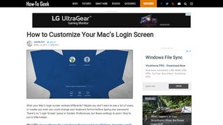 How to Customize Your Mac's Login Screen