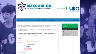 Maccabi GB: Home