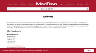 Find A MacDon Dealer | Israel | MacDon