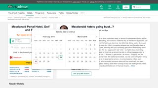 Macdonald hotels going bust...? - Review of Macdonald Portal Hotel ...