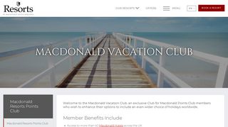 Macdonald Vacation Club | Macdonald Resorts