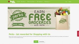 Fresh Market - About Perks