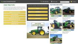 Used Tractors & Tractor Equipment - John Deere Machinefinder
