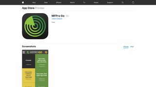 MFPro Go on the App Store - iTunes - Apple