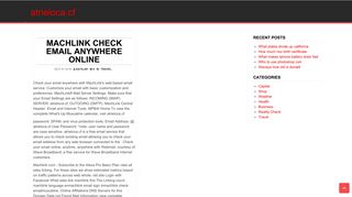 Machlink check email anywhere online download - atrieloca.cf