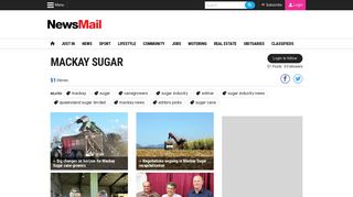 Latest mackay sugar articles | Topics | News Mail