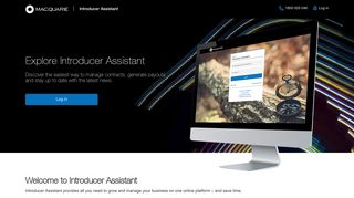 Welcome to Introducer Assistant - Macquarie Group