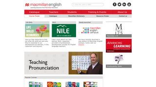 ELT Courses and Teacher's Resources from Macmillan Education