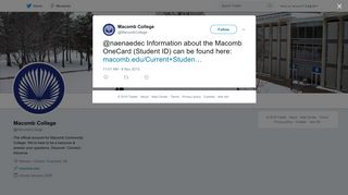 Macomb College on Twitter: 