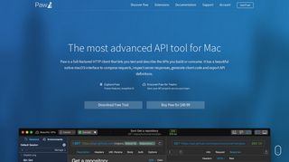 Paw – The most advanced API tool for Mac