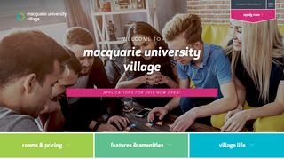Macquarie University Village – Sydney | My Student Village