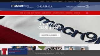Macron Store West Midlands - Macron Sportswear and Sports ...
