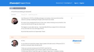 1P.34 Fill not working at macworld — 1Password Forum