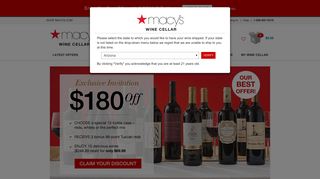 Macy's Wine Cellar | Buy Wine Online, Delivered to Your Door, Wine ...