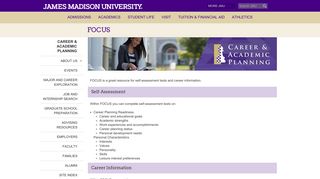James Madison University - FOCUS