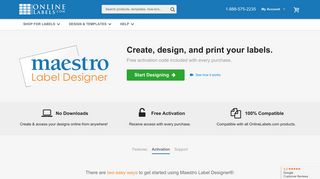 Label Design Software - Maestro Label Designer® - Activation ...
