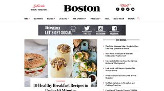 Boston Magazine: The Best Boston Restaurants, Things to Do, People ...