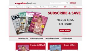 Magazines Direct: Find The Best Magazine Subscriptions