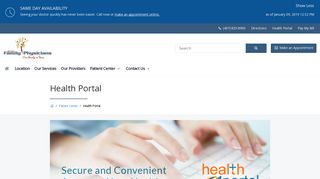 Health Portal | Lake Mary Family Physicians