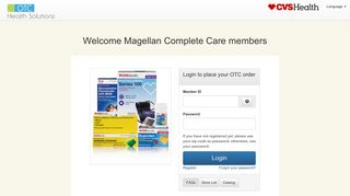 OTCHS Login - Magellan Complete Care