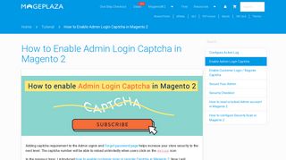 How to Enable Admin Login Captcha in Magento 2 - Tutorials ...